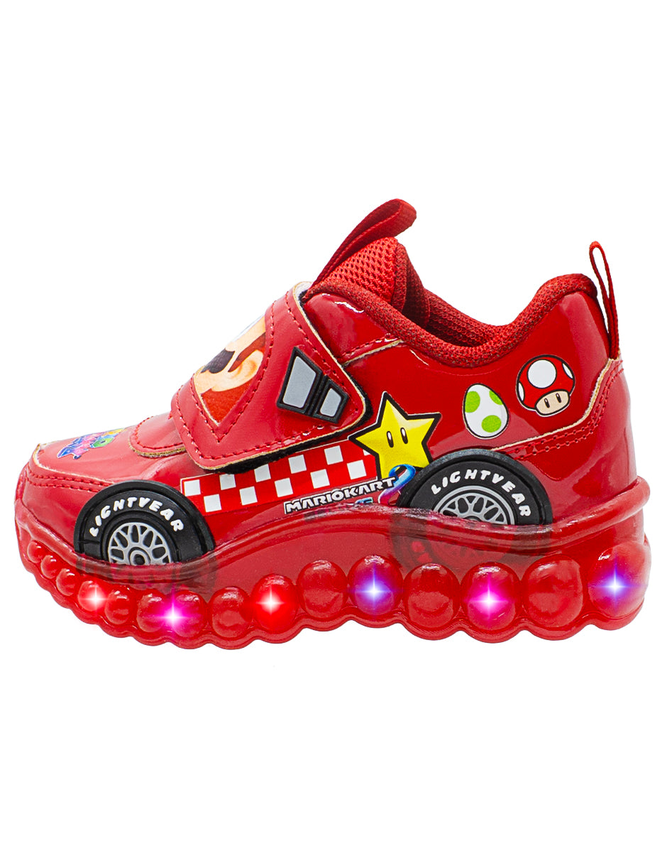 Tenis LED Niño Kart Pequenos Pasos