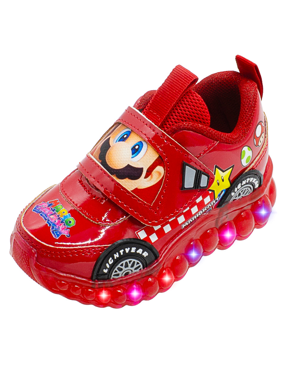 Tenis LED Niño Kart Pequenos Pasos