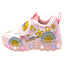 Tenis LED Rosa Princesa Niña Pequenos Pasos
