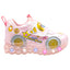 Tenis LED Rosa Princesa Niña Pequenos Pasos