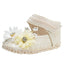 Zapato Encaje Flores Ceremonia Bebé Pequenos Pasos