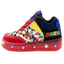 Tenis Choclo Rojo LED Kart Niño Pequenos Pasos