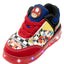 Tenis Choclo Rojo LED Kart Niño Pequenos Pasos