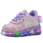 Tenis LED Niña Glitter Moño Niña Pequeños Pasos