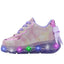 Tenis LED Niña Glitter Moño Niña Pequeños Pasos