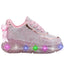Tenis LED Niña Glitter Moño Niña Pequeños Pasos