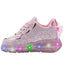 Tenis LED Niña Glitter Moño Niña Pequeños Pasos