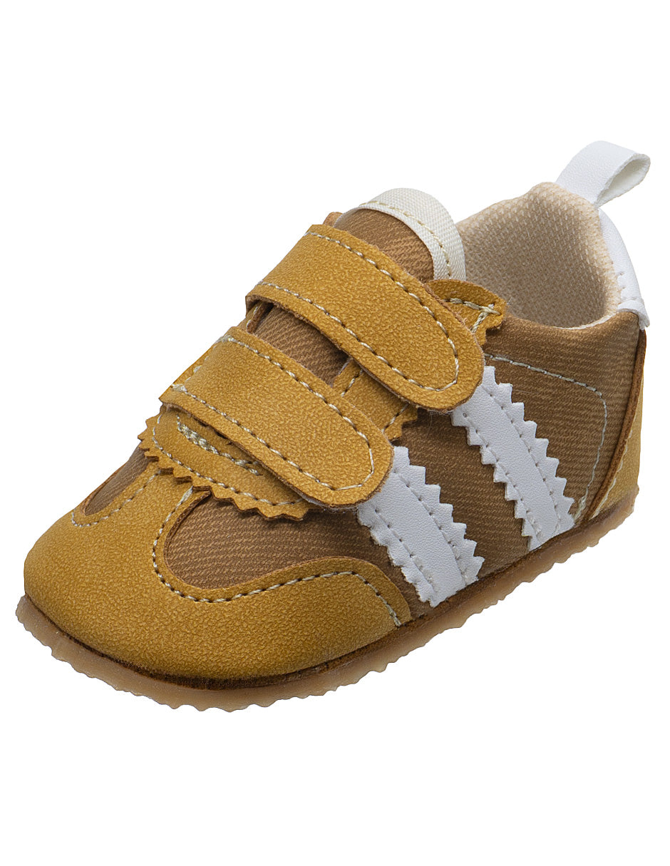Tenis Bebé Niño Franjas Pequenos Pasos