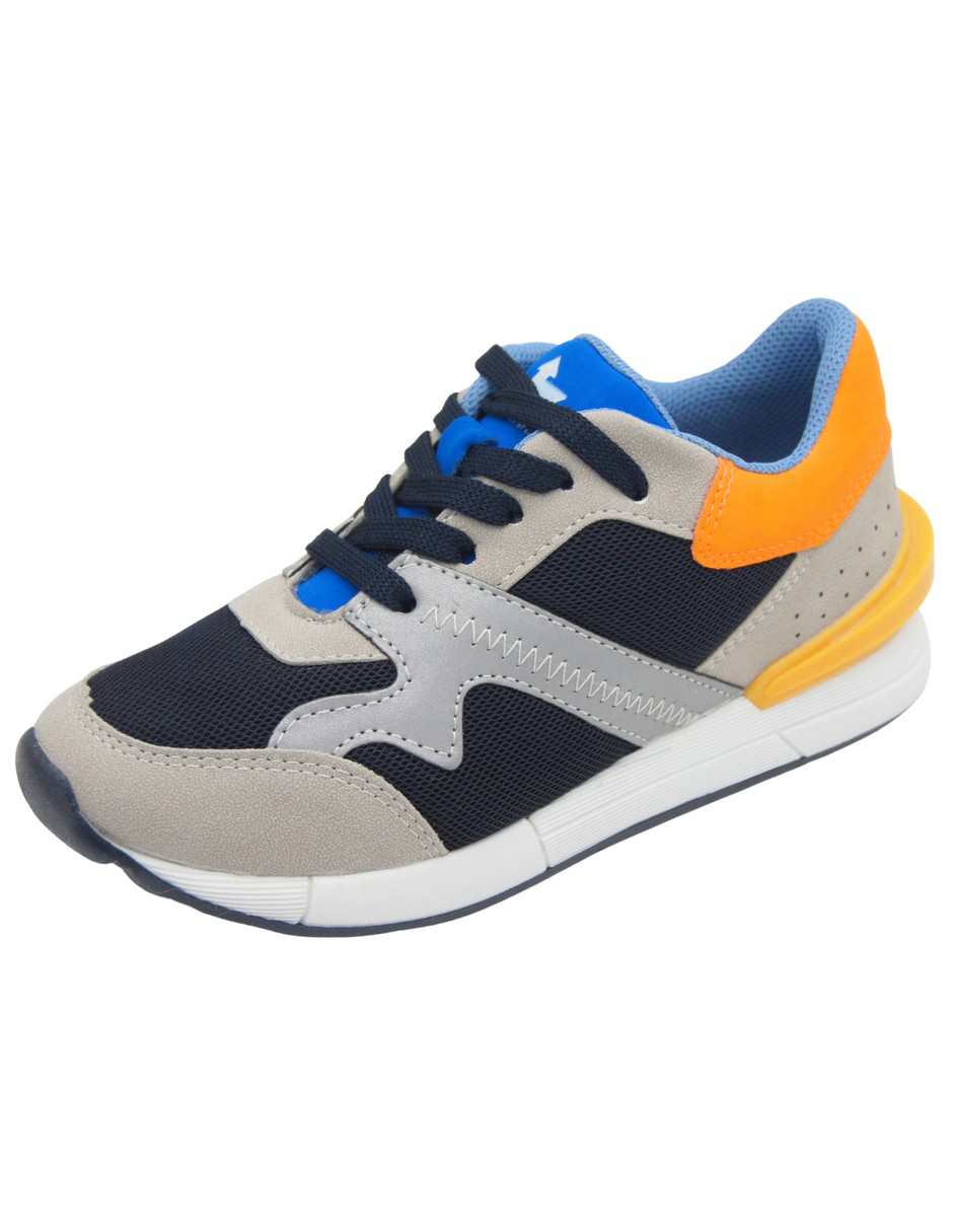 Tenis Urbanos Ligeros Niño Modelo Retro Runner Roddyck