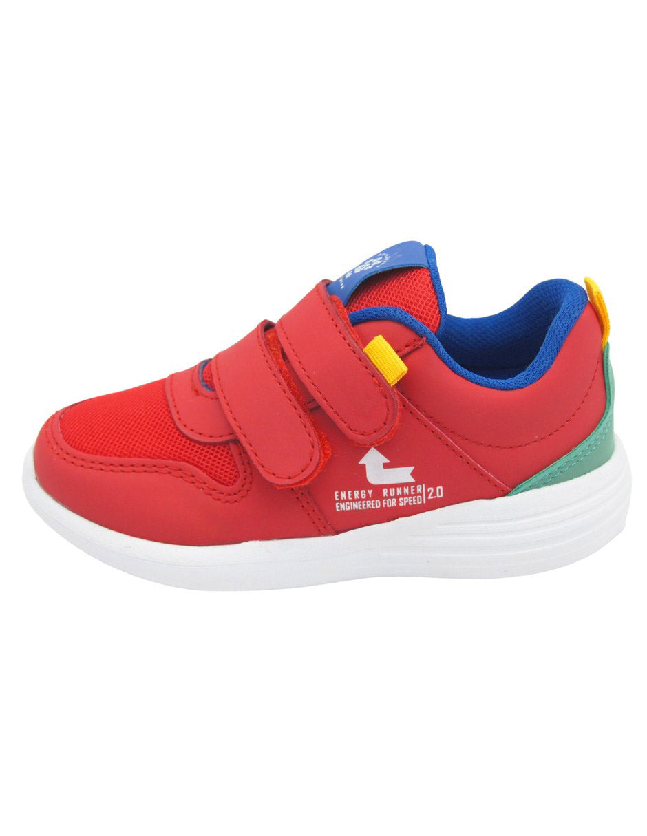 Tenis Deportivos Niño Doble Cierre Contactel Energy Runner 2.0 Roddyck