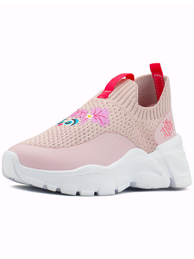 Tenis Deportivo Tipo Calcetín Rosa Niña Karsten
