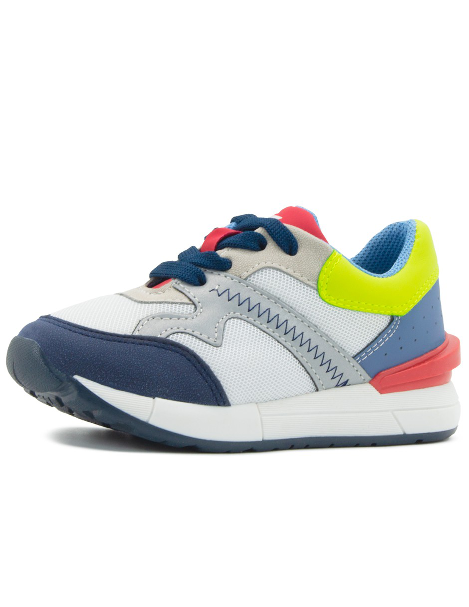 Tenis Urbanos Ligeros Niño Modelo Retro Runner Roddyck