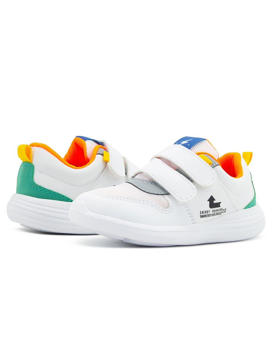 Tenis Deportivos Niño Doble Cierre Contactel Energy Runner 2.0 Roddyck