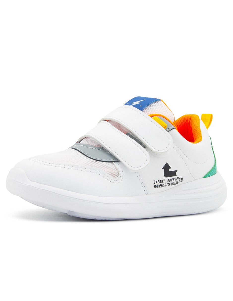 Tenis Deportivos Niño Doble Cierre Contactel Energy Runner 2.0 Roddyck