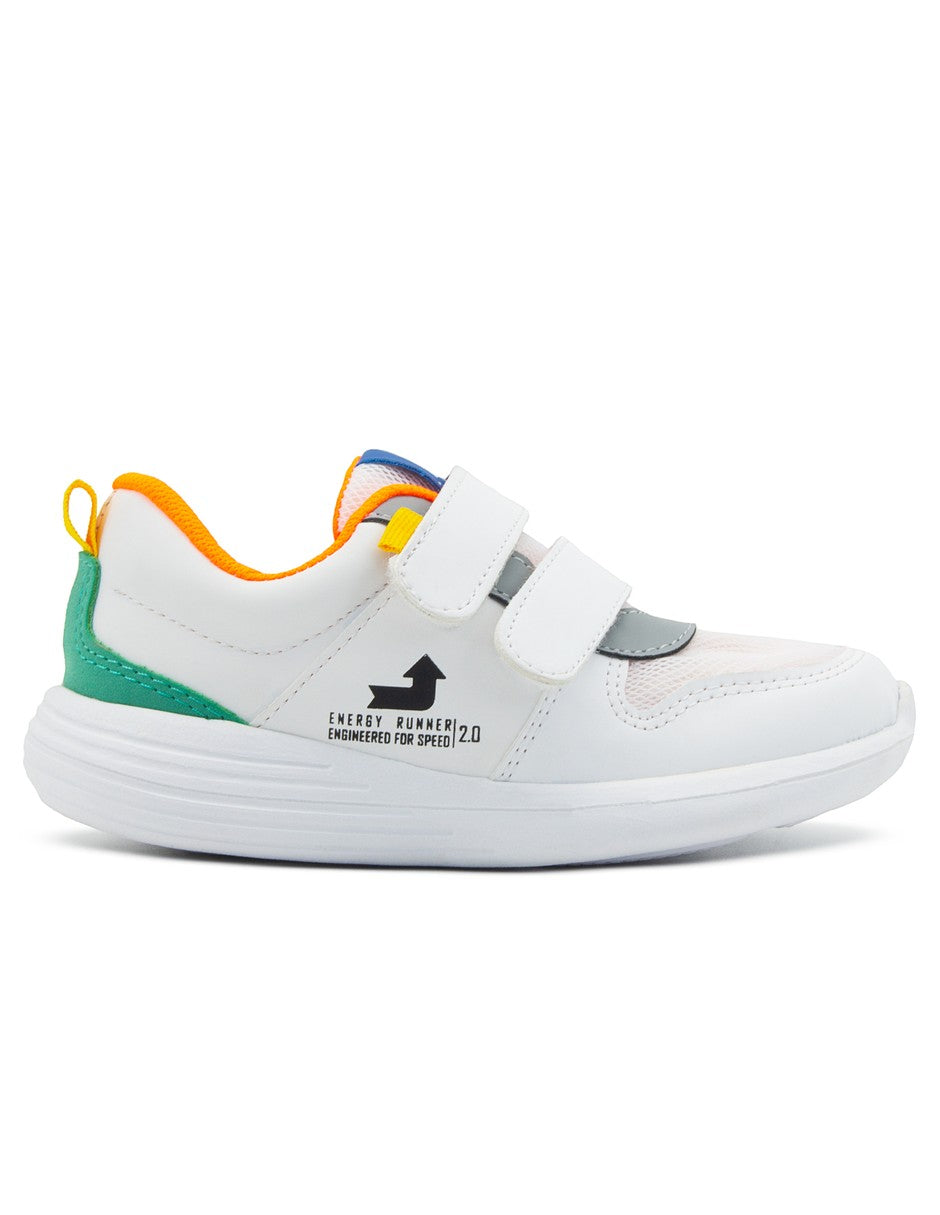 Tenis Deportivos Niño Doble Cierre Contactel Energy Runner 2.0 Roddyck