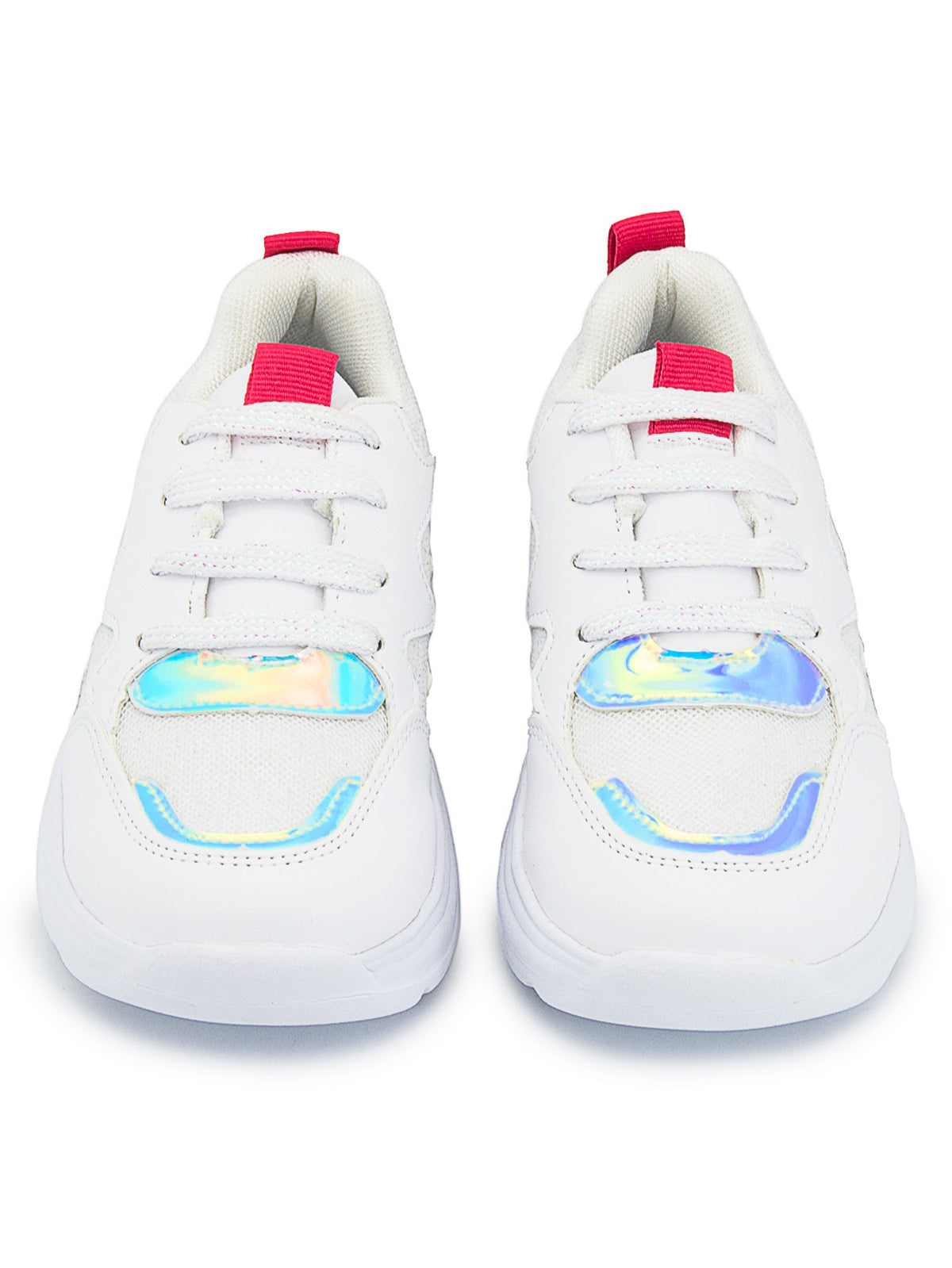 Tenis Casuales Chunky Niña Blanco Tornasol Tropicana