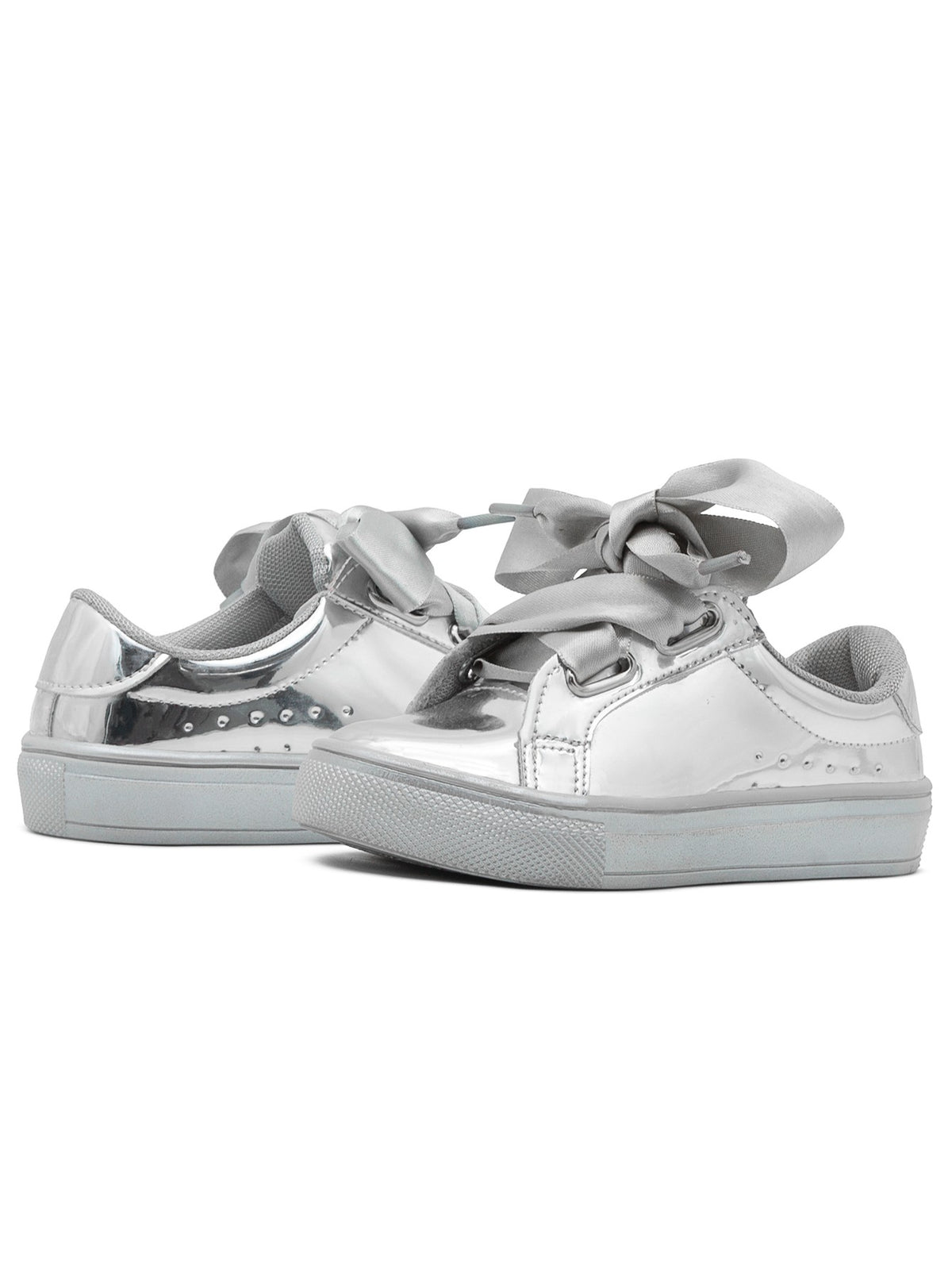 Tenis Casuales Niña Acabado Metálico Tropicana