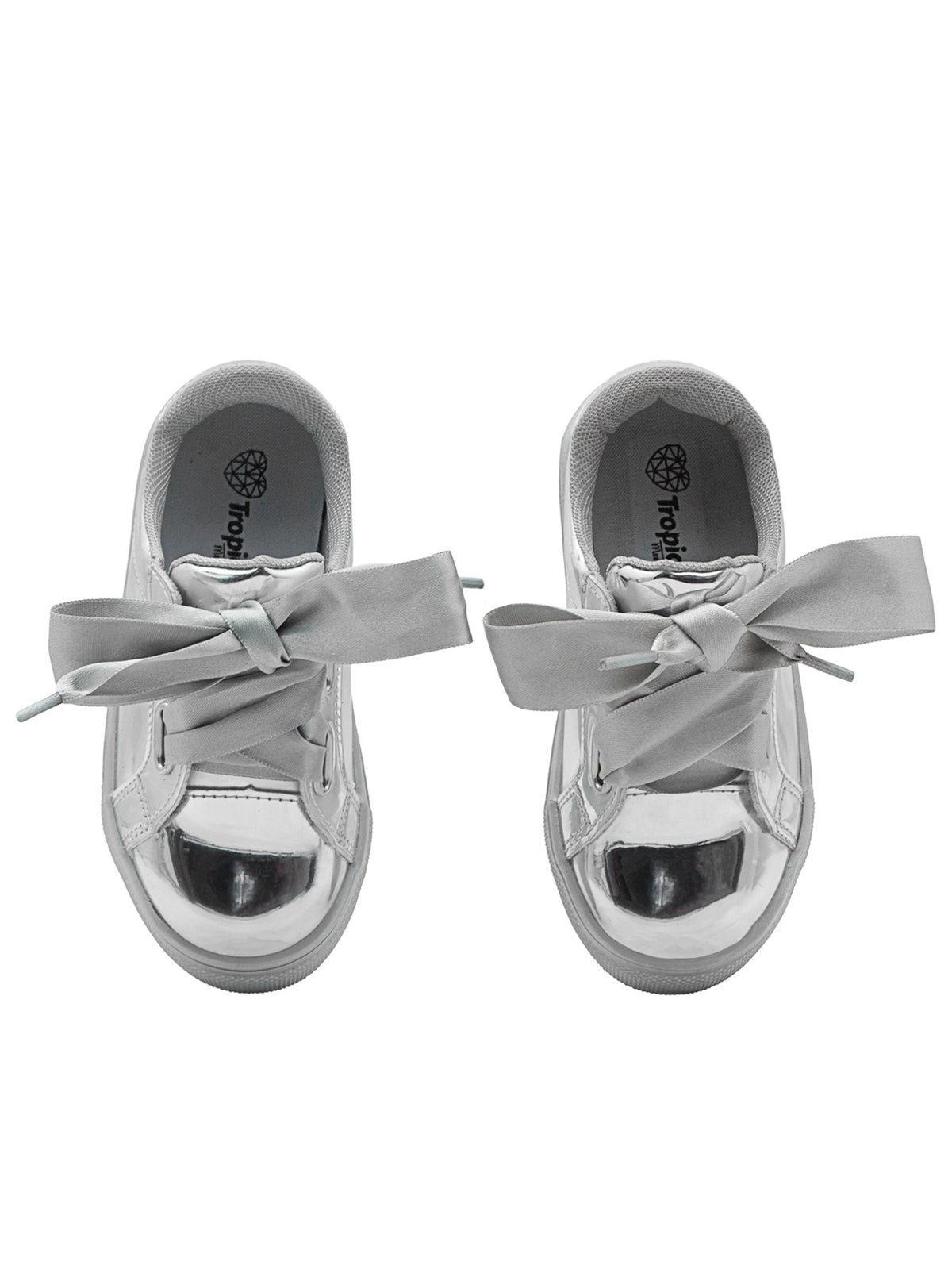 Tenis Casuales Niña Acabado Metálico Tropicana