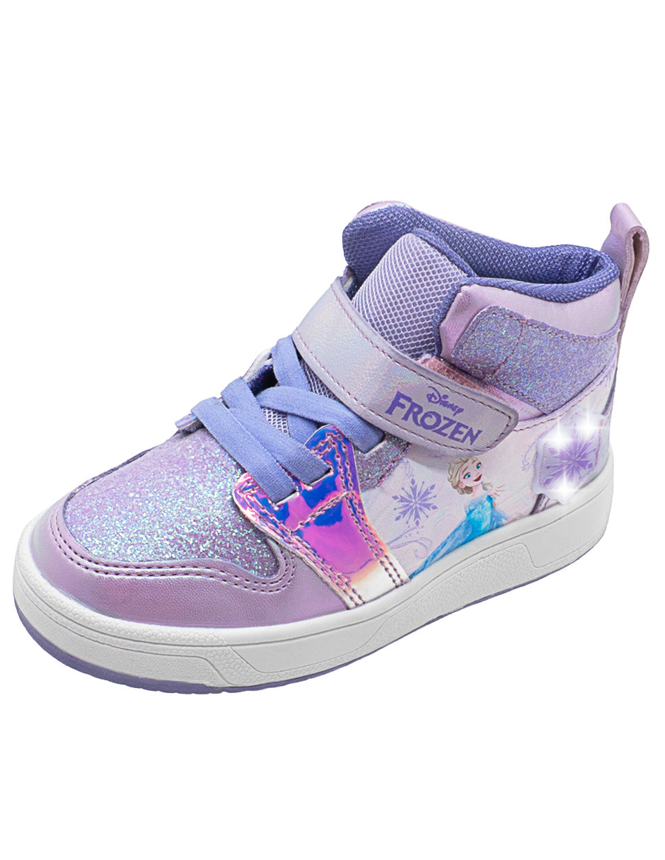 Tenis Bota Niña Disney Frozen LED Tropicana
