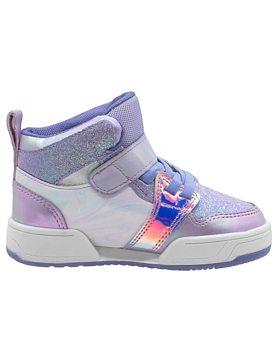 Tenis Bota Niña Disney Frozen LED Tropicana
