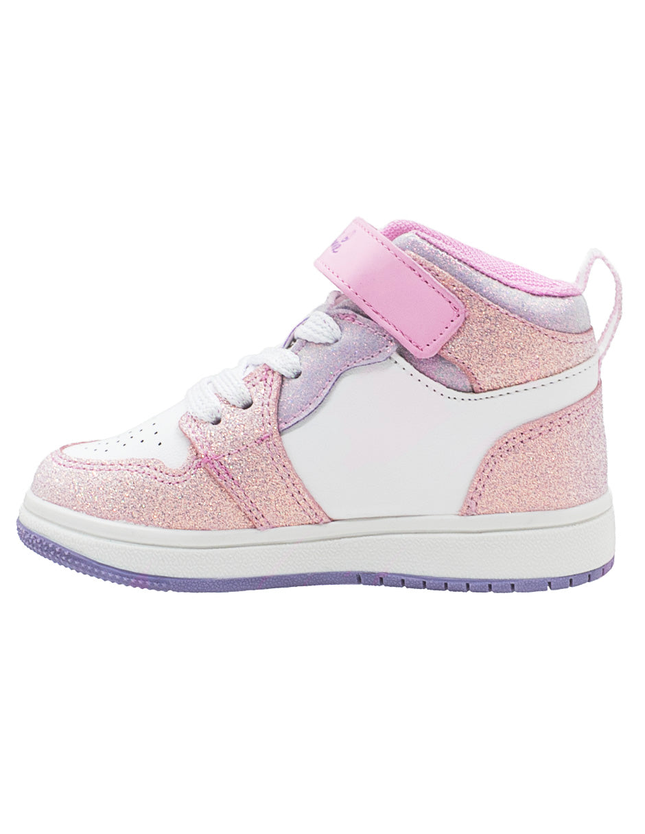 Tenis Botín Niña Disney Minnie Mouse Glitter Tropicana