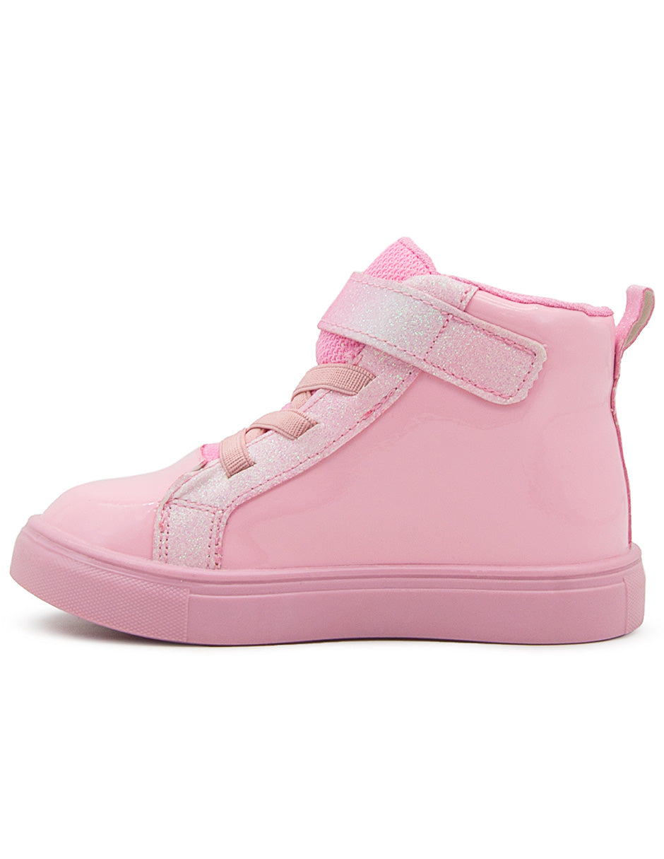 Tenis Bota Niña Minnie Mouse & Unicornio Rosa Tropicana
