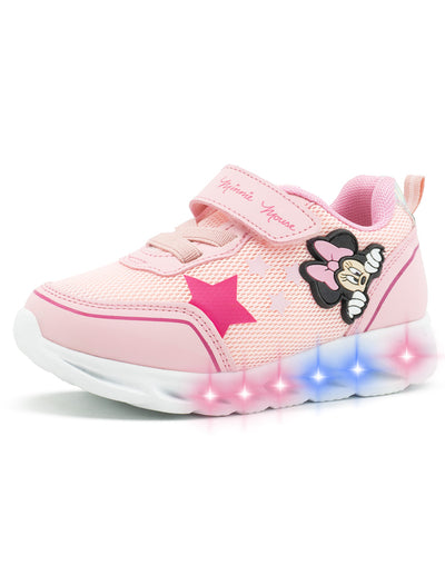 Tenis Deportivos Niña Minnie Mouse LED Tropicana