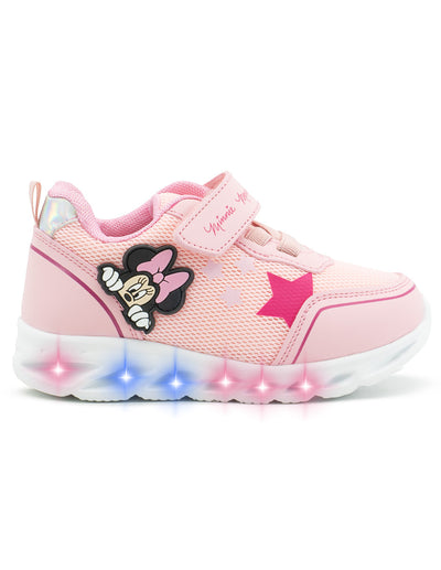 Tenis Deportivos Niña Minnie Mouse LED Tropicana