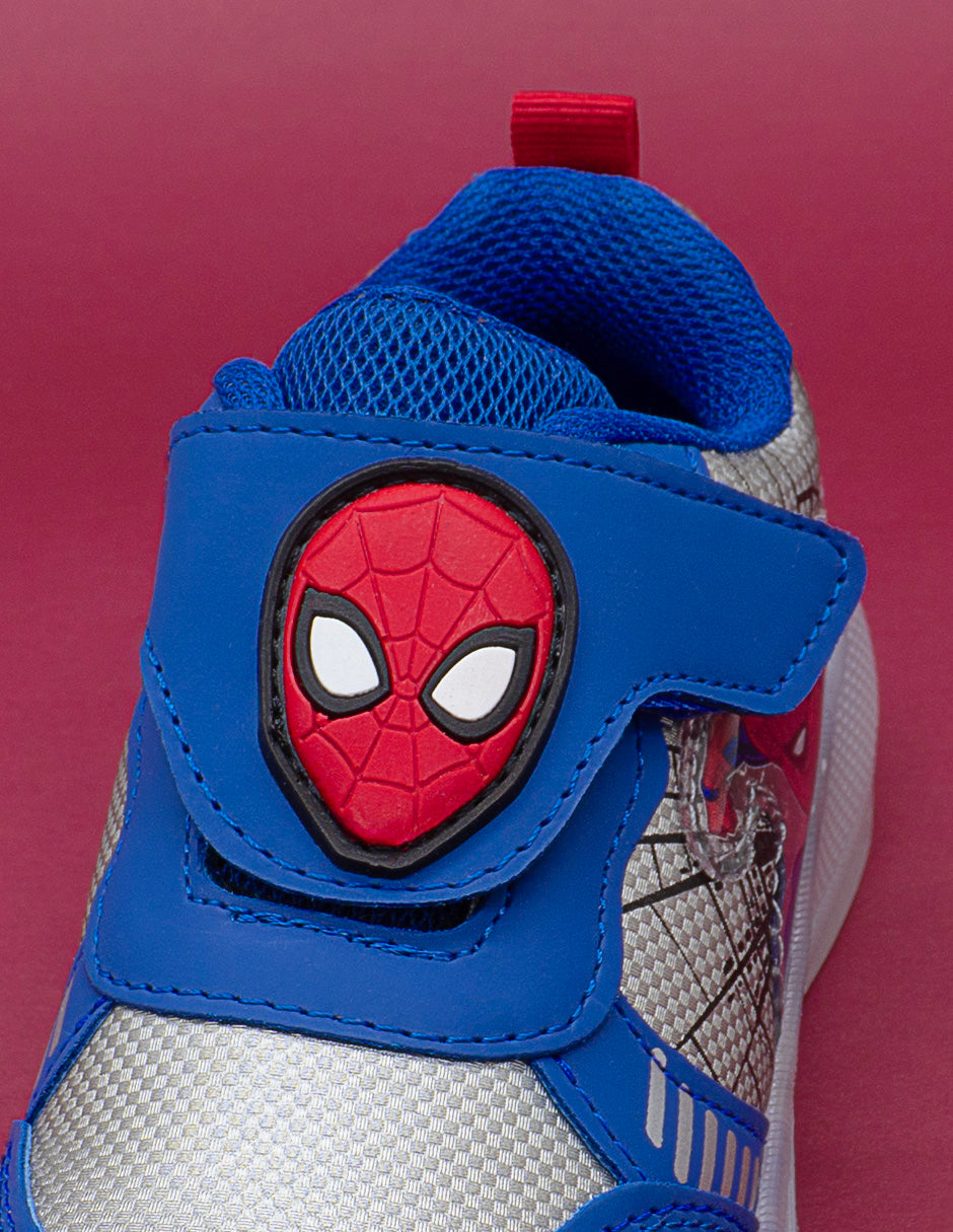 Tenis Niño Spider-Man LED Tropicana