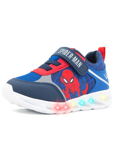 Tenis Niño Spider-Man LED Ajuste Contactel Tropicana