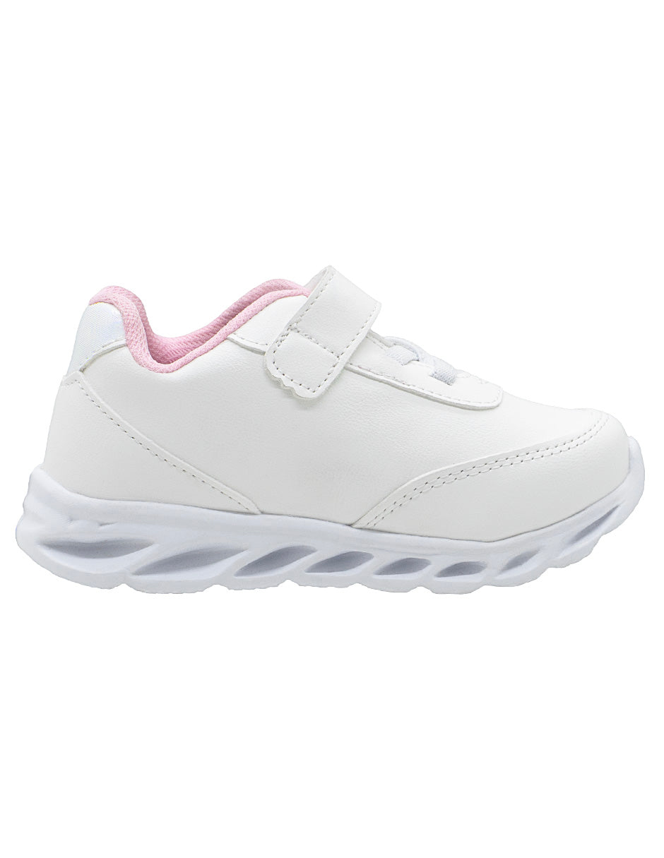 Tenis Niña Paw Patrol LED Blanco Tropicana