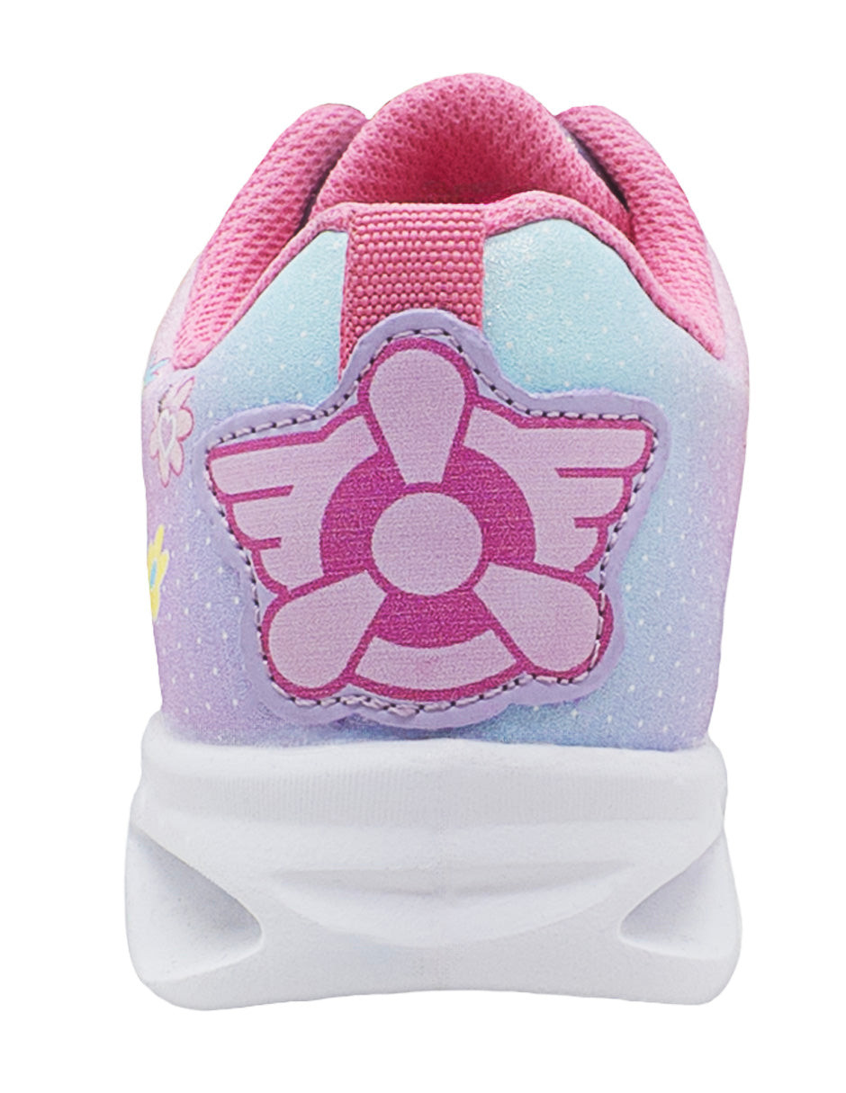 Tenis Niña Paw Patrol LED Glitter Tropicana