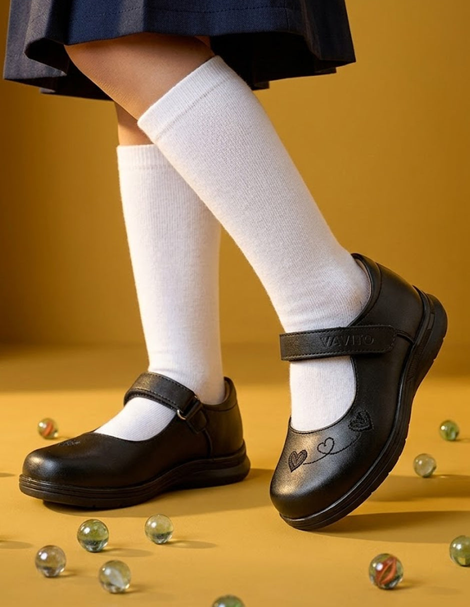 Escolar Para Niña Vavito Negro