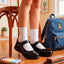 Escolar Para Niña Vavito Charol Negro