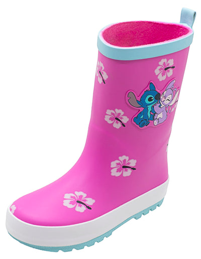 Botas de Lluvia Niña Stitch y Ángel –  Impermeable y  Antiderrapante Tropicana