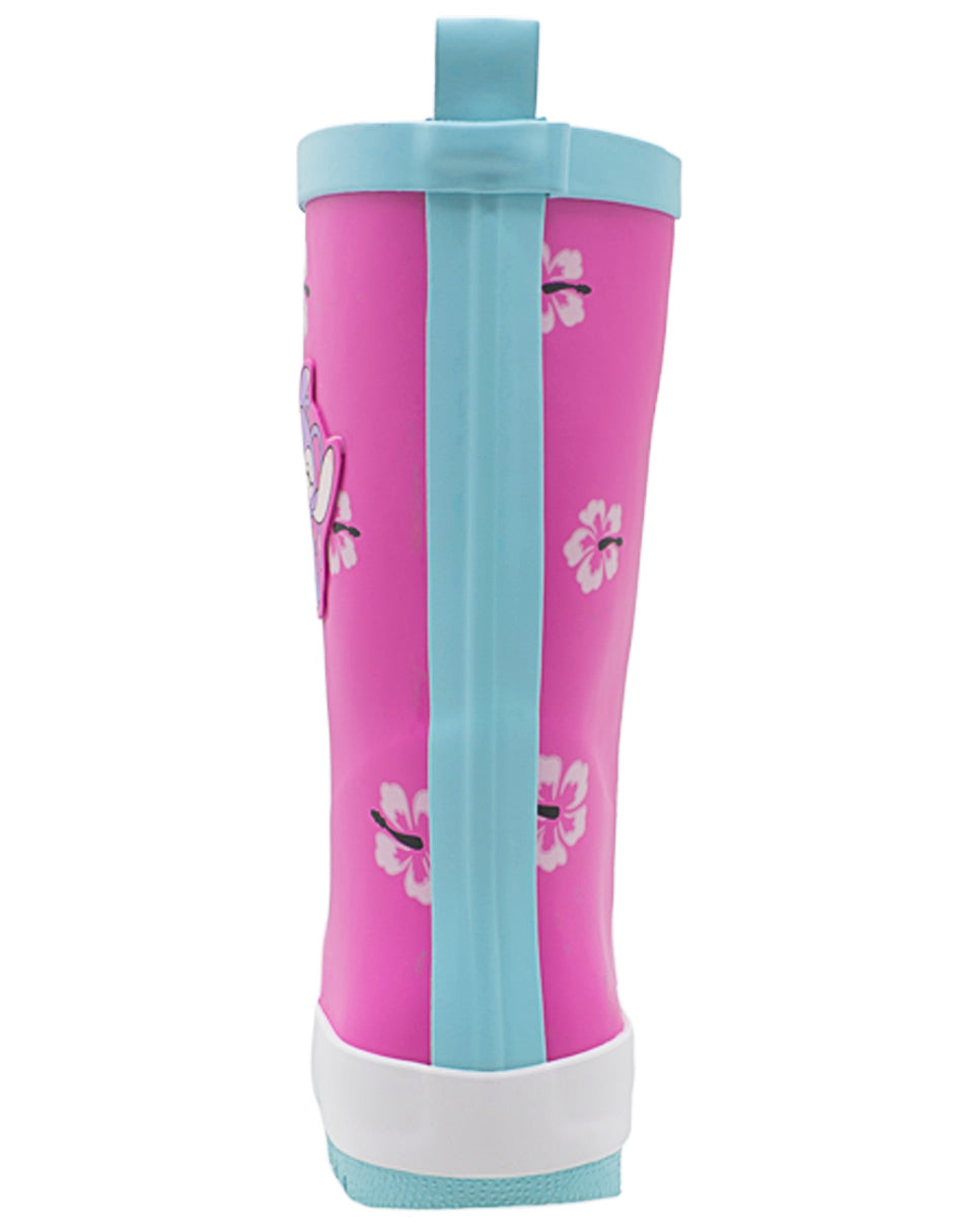 Botas de Lluvia Niña Stitch y Ángel –  Impermeable y  Antiderrapante Tropicana