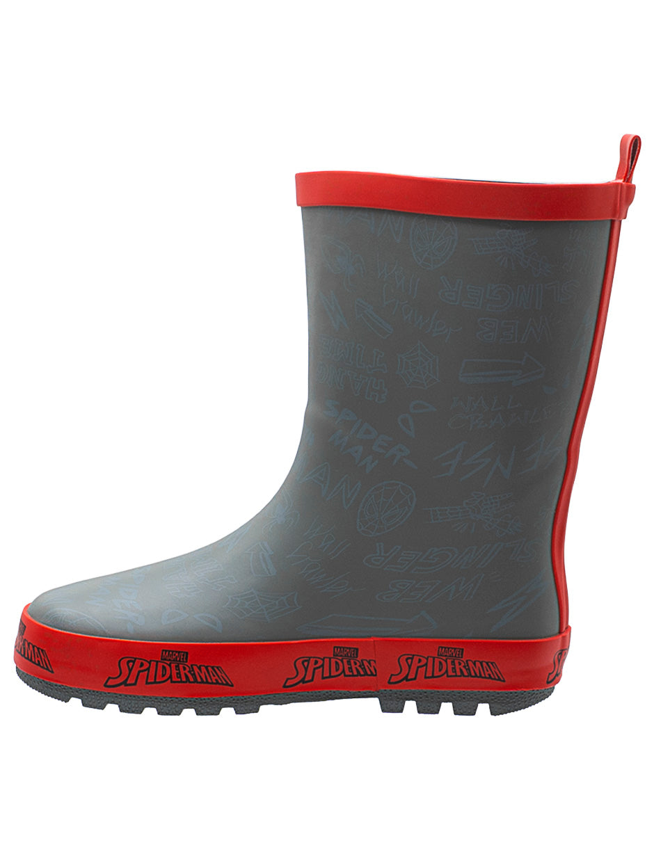 Botas de Lluvia Niño Marvel Spider-Man Impermeables Tropicana