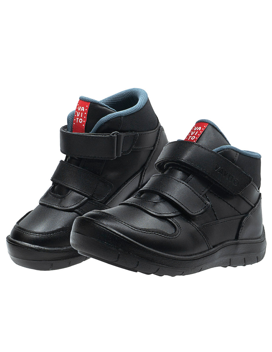 Bota Para Niño Vavito Negro