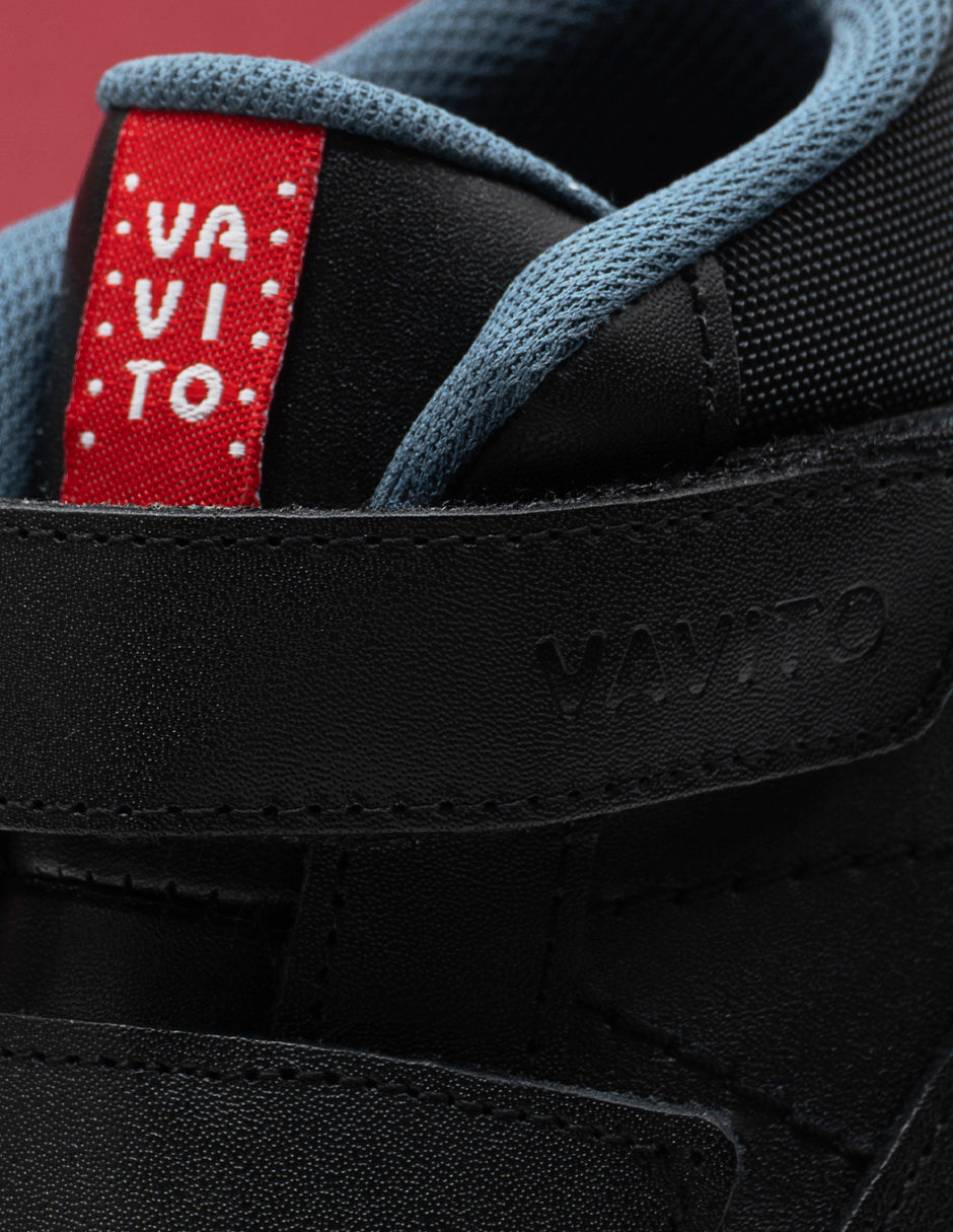 Bota Para Niño Vavito Negro