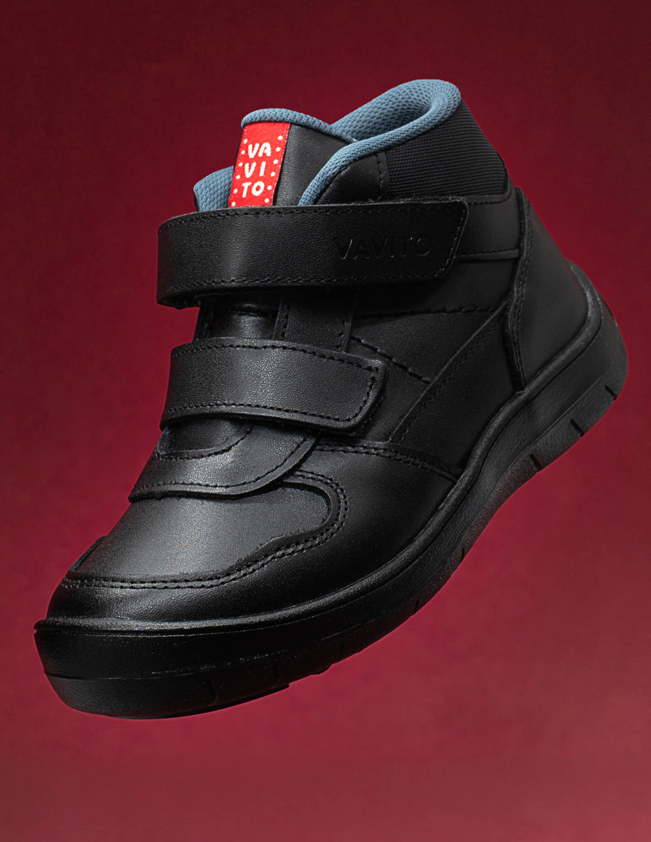 Bota Para Niño Vavito Negro