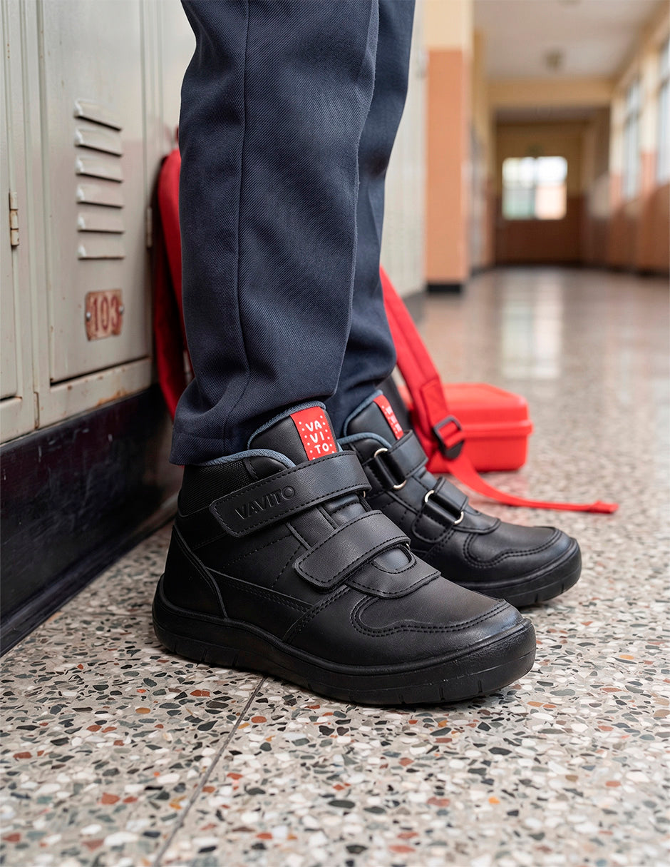 Bota Para Niño Vavito Negro