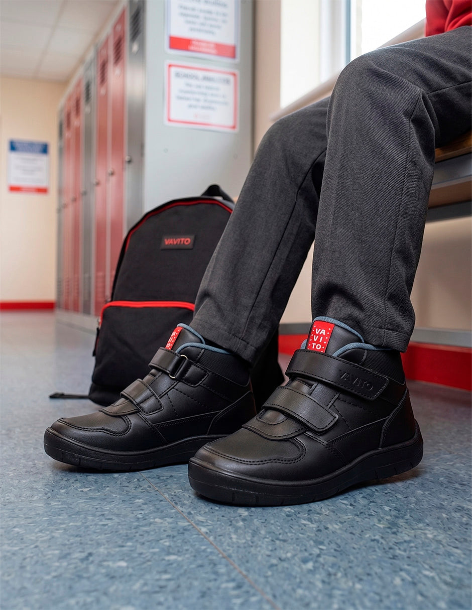Bota Para Niño Vavito Negro