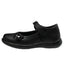 Zapato Escolar Negro Napa Flor Mary Jane Niña Vavivo