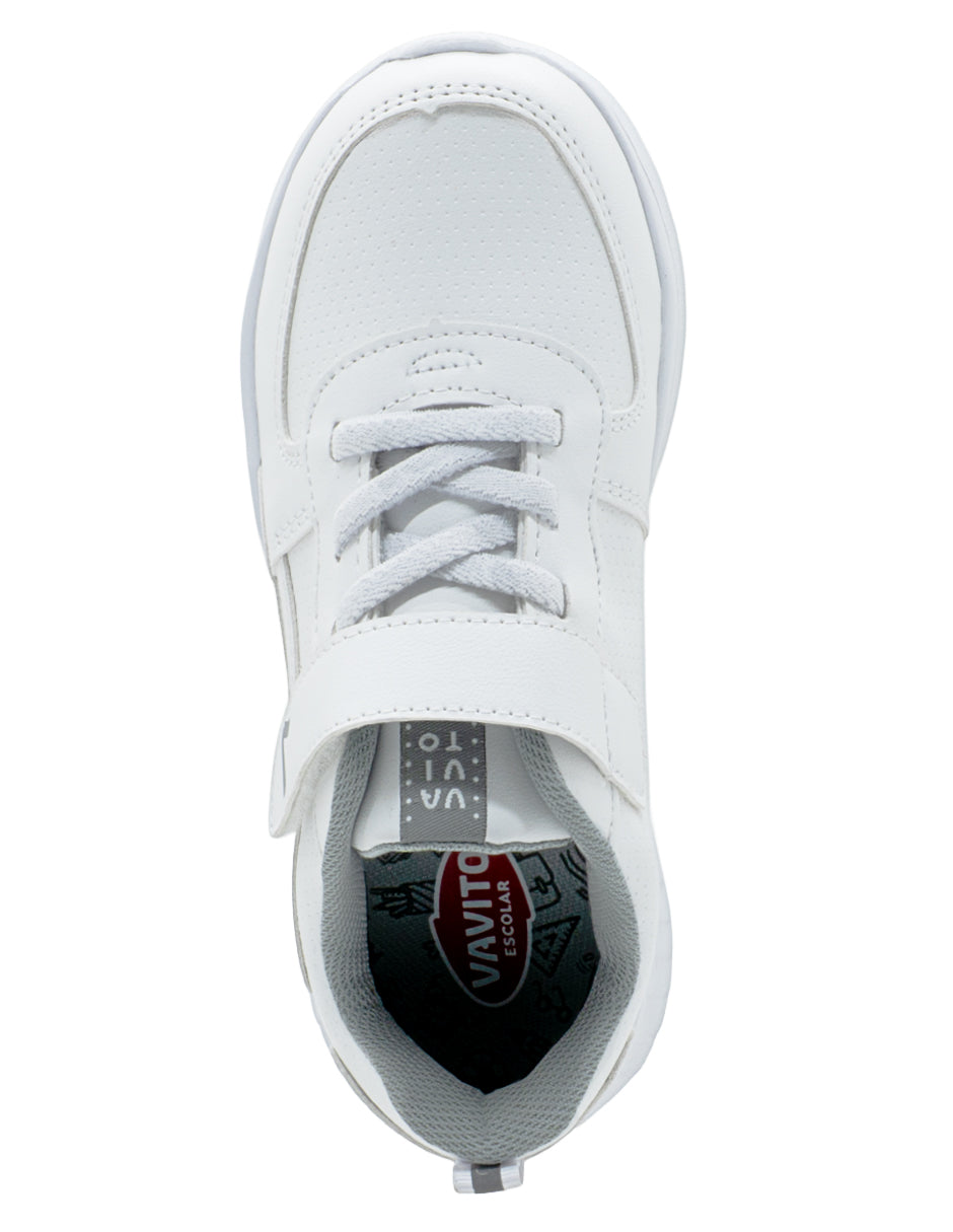 Tenis Para Niño Vavito Blanco