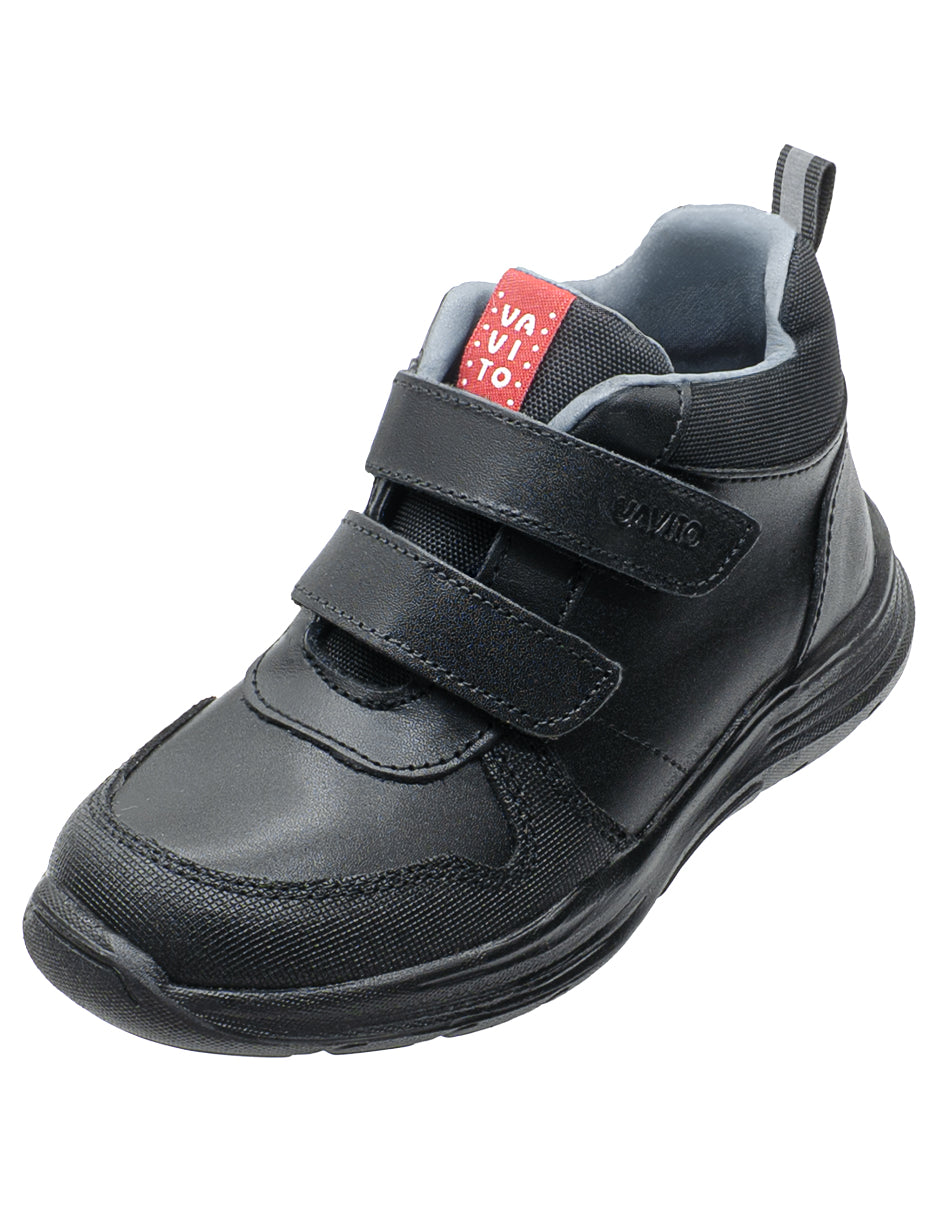 Botin Para Niño Vavito Negro