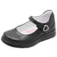 Zapato Niña Escolar Mary Jane Piel Sintética Negra Suela Ergonómica Yuyin
