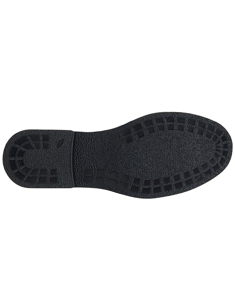 Mocasín Chunky Escolar Niña Charol Negro Yuyin
