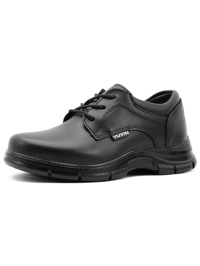 Zapato Escolar Niño Piel Suela Antiderrapante Yuyin