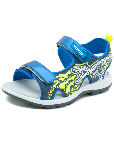 Sandalias Deportivas Niño Estampado de Dinosaurio Yuyin