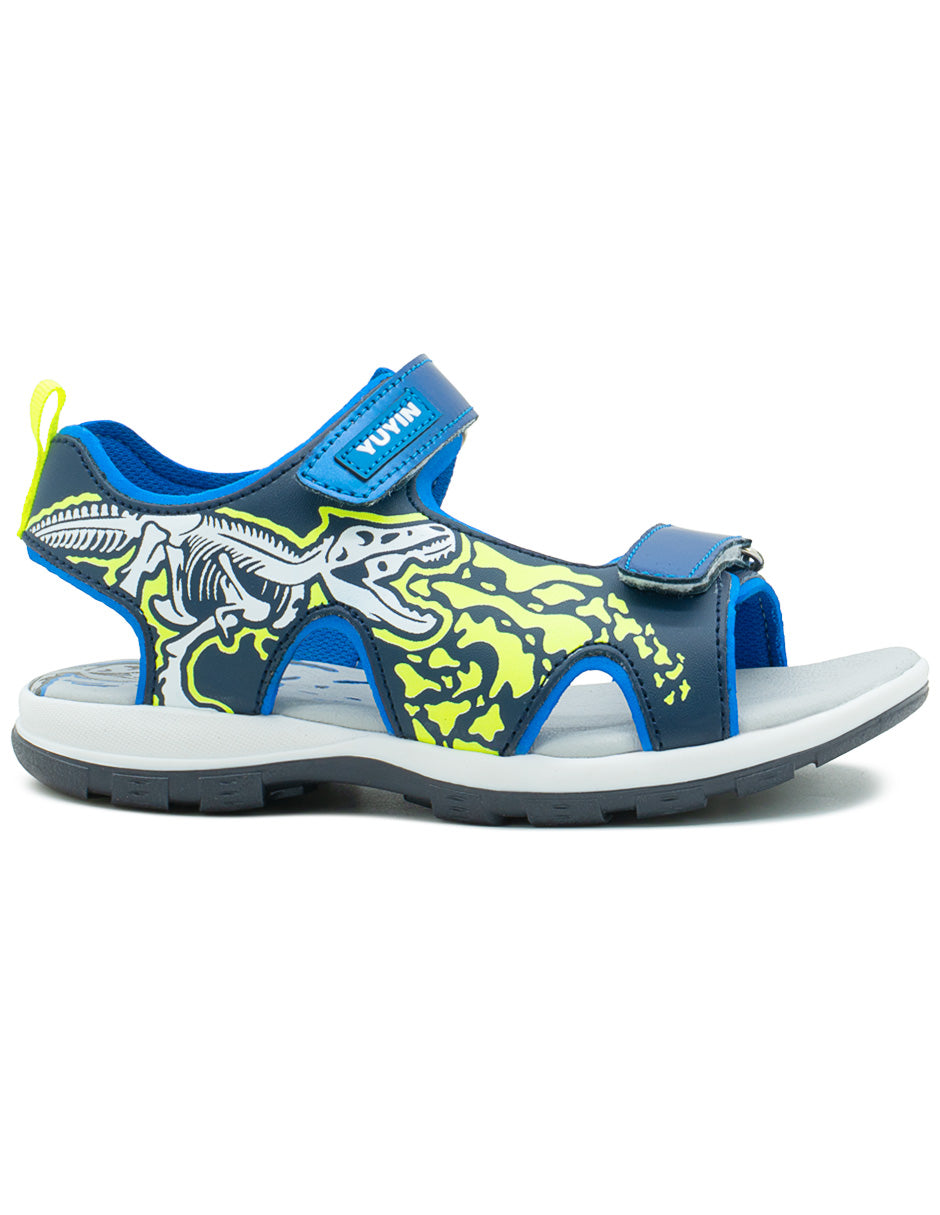 Sandalias Deportivas Niño Estampado de Dinosaurio Yuyin